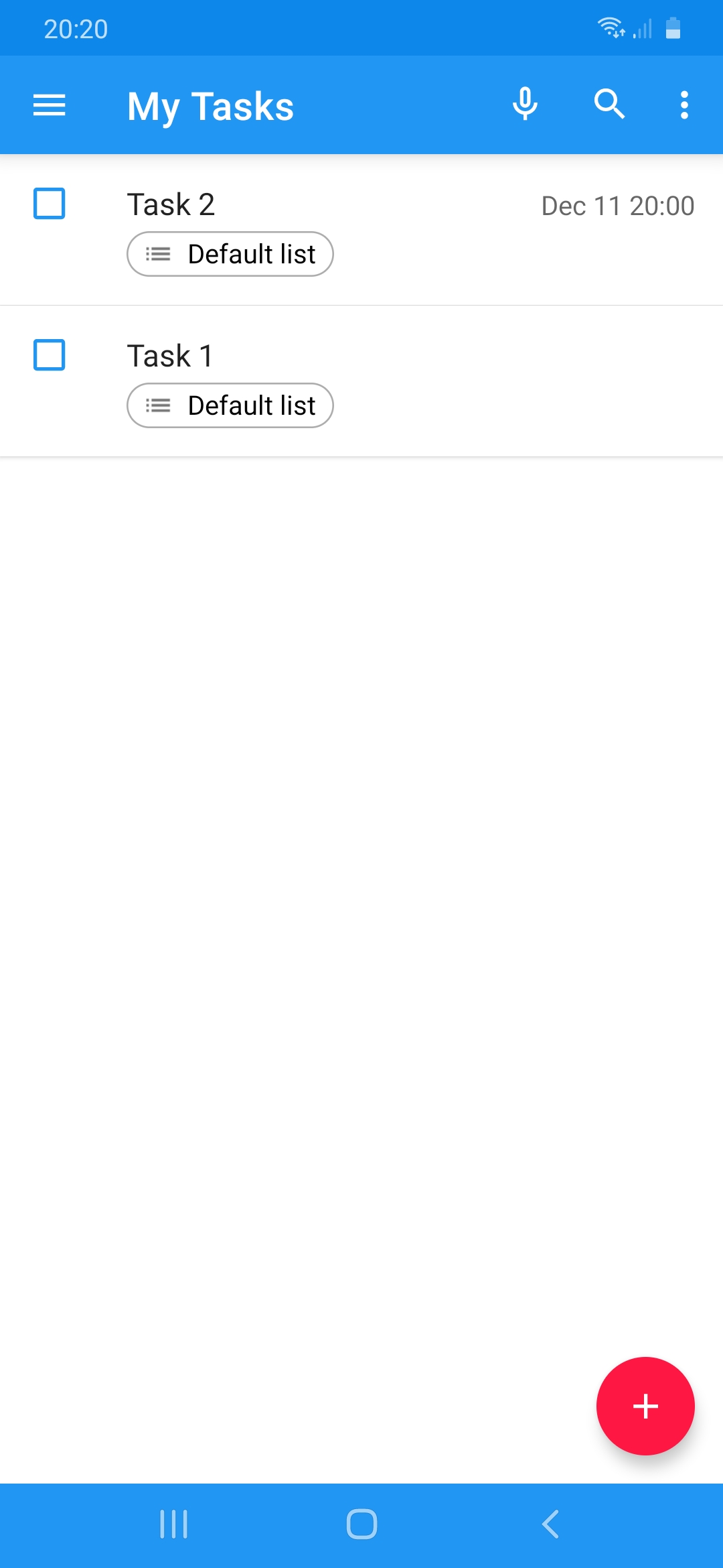 Organizador de tarefas